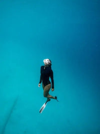 Long Sleeve Swimsuit | The Sulawesi Midnight - Ocean Soul Bali - Sustainable Swimwear
