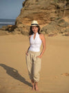 White one piece suit | The Mentawai - Ocean Soul Bali - Sustainable Swimwear