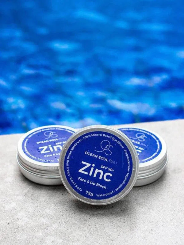 Zinc Sunscreen | Mineral zinc | SPF 50+ - Ocean Soul Bali - Sustainable Swimwear